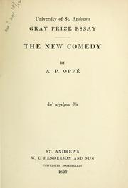 Cover of: The new comedy