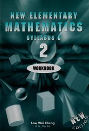 Front cover of New elementary mathematics by Unknown