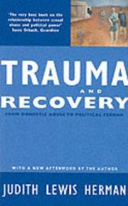 Cover of: Trauma and Recovery by Judith Lewis Herman