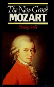 Cover of: The New Grove Mozart by Stanley Sadie