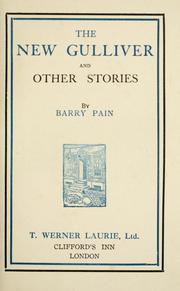 Cover of: The new Gulliver and other stories