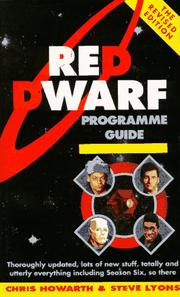 Cover of: Red Dwarf Programme Guide | Chris Howarth