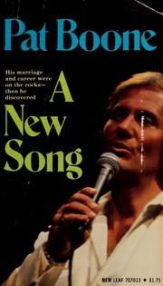 Cover of: A new song