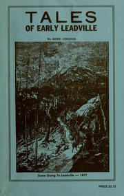 Cover of: New tales of early Leadville.