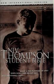 Cover of: New Thompson student Bible