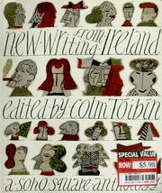 Cover of: New writing from Ireland by edited by Colm Tóibin.