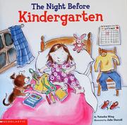 Cover of: The night before kindergarten