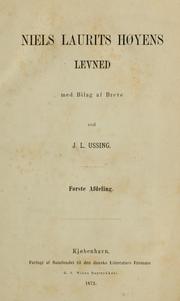 Niels Laurits Høyens levned med bilag af breve by Johan Louis Ussing