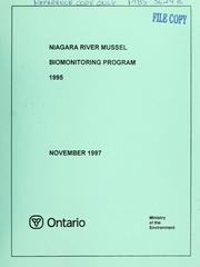 Cover of: Niagara River Mussel Biomonitoring Program, 1995