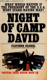Cover of: Night of Camp David by Fletcher Knebel