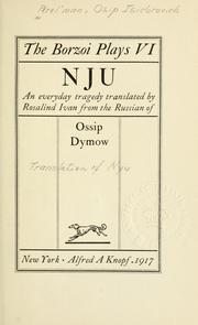 Cover of: Nju | Osip Isidorovich Perelman