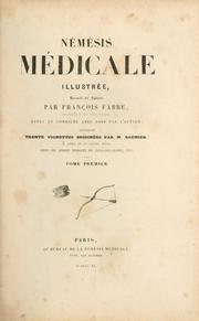 Cover of: Némésis médicale illustrée by François Fabre