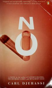 Cover of: NO by Carl Djerassi