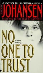 Cover of: No one to trust by Iris Johansen
