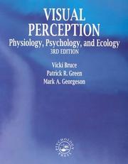 Cover of: Visual Perception by Vicki Bruce, M.A. Georgeson