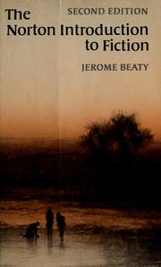 Cover of: The Norton Introduction to Fiction by Jerome Beaty