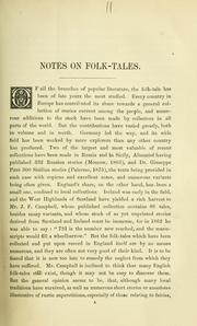 Cover of: Notes on folk-tales. by William Ralston Shedden Ralston