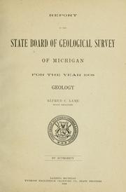Cover of: Notes on the geological section of Michigan for geologists, teachers and drillers by Alfred C. Lane