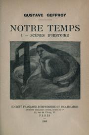 Cover of: Notre temps.