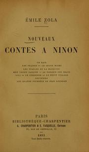 Cover of: Nouveaux contes à Ninon.