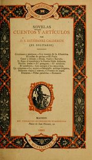 Cover of: Novelas, cuentos y artículos