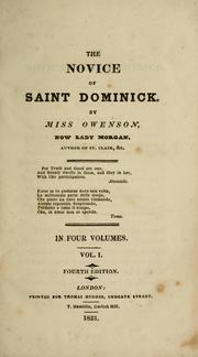 Cover of: The novice of Saint Dominick