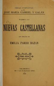 Cover of: Nuevas castellanas