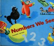 Cover of: Numbers we see. by Maurice L. Hartung