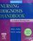 Cover of: Nursing diagnosis handbook