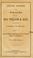 Cover of: Obituary addresses on the occasion of the death of the Hon. William R. King, of Alabama, vice-president of the United States