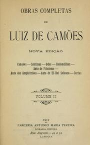 Cover of: Obras completas by Luís de Camões