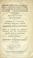 Cover of: Observationes in historiam naturalem et anatomiam comparatam in itinere Groenlandico factae ... / auctor Martinus Guilelmus Mandt ...