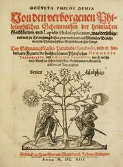 Cover of: Occvlta philosophia by Hermes Trismegistus