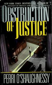 Cover of: Obstruction of justice | Perri O ЖЎShaughnessy