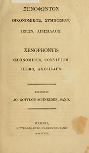 Cover of: Oeconomicus by Xenophon