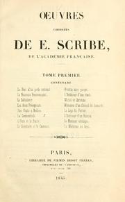 Cover of: Oeuvres choisies.