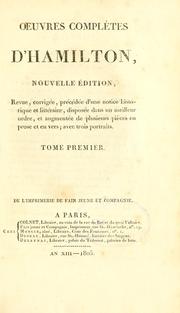 Cover of: Oeuvres complètes.: Nouv. éd. rev., corr., précédée d'une notice historique et littéraire