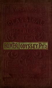 Cover of: The Odyssey. by Όμηρος (Homer)