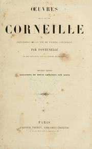 Cover of: Oeuvres de P. et Th. Corneille by Pierre Corneille