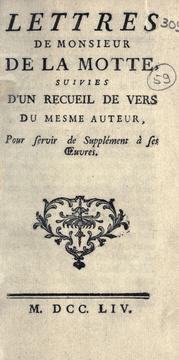 Cover of: Oeuvres.