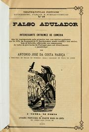 Cover of: O falso adulador