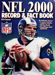 Cover of: Official 2000 National Football League record & fact book.