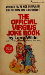 Cover of: The official virgins [- sex maniacs] joke book