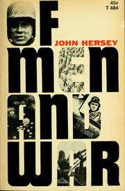 Cover of: Of men and war