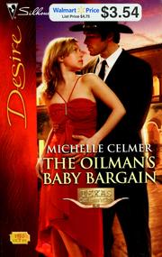 Cover of: The oilman's baby bargain by Michelle Celmer