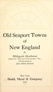 Cover of: Old seaport towns of New England.