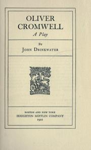 Cover of: Oliver Cromwell | Drinkwater, John