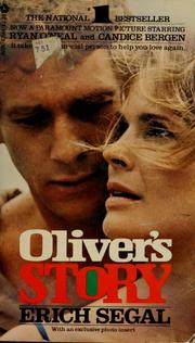 Cover of: Oliver's story by Erich Segal