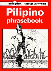 Cover of: Lonely Planet Philipino Phrasebook