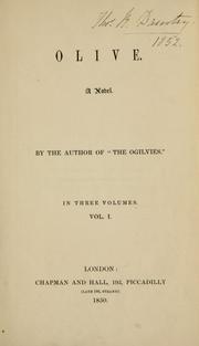 Cover of: Olive.: A novel.